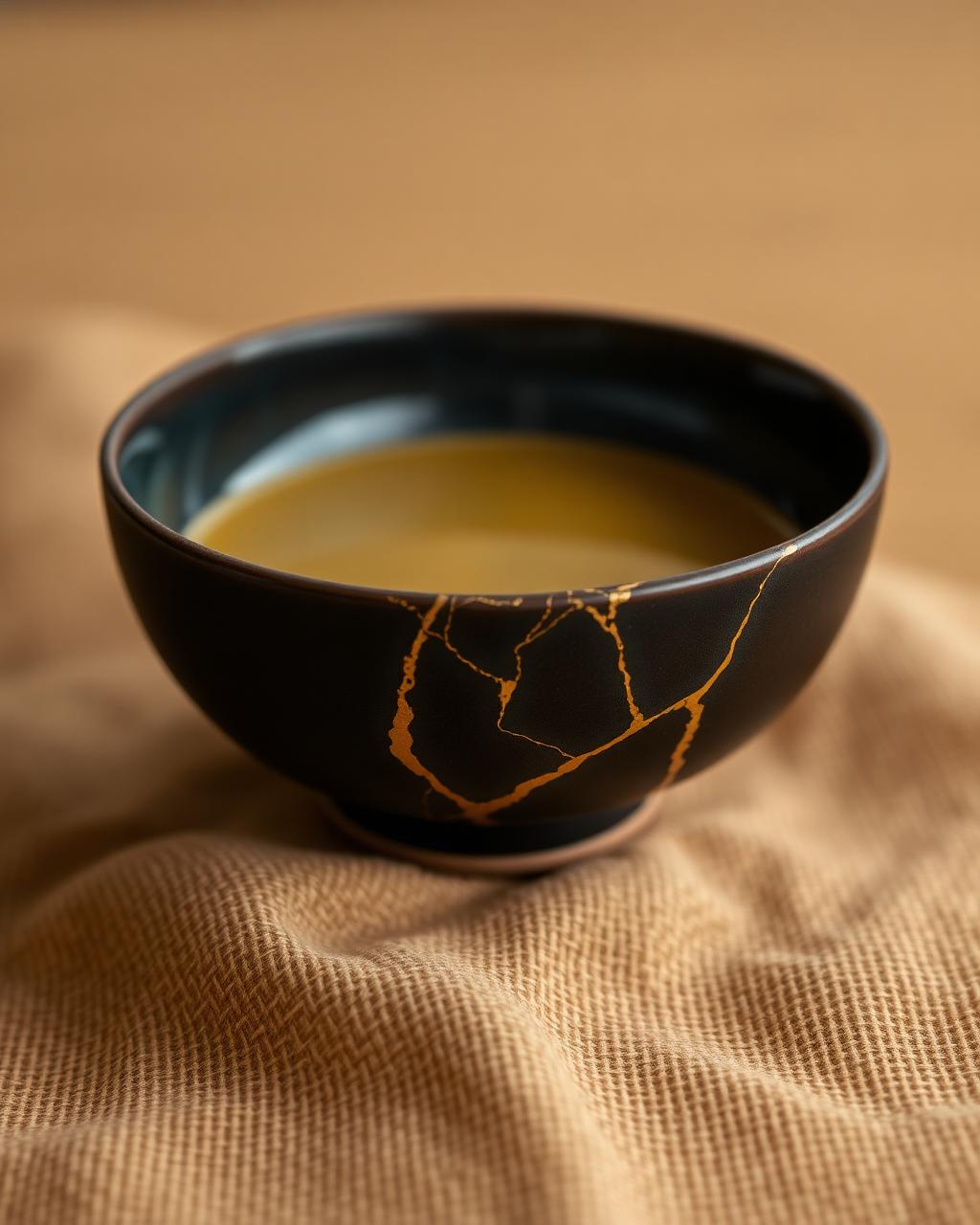 Ciotola Kintsugi: l'arte di riparare con l'oro